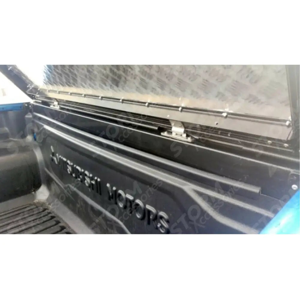 Mitsubishi L200 Series 5 - 6 - Fiat Fullback - 2015 On Aluminium Tonneau Cover - Mill Finish