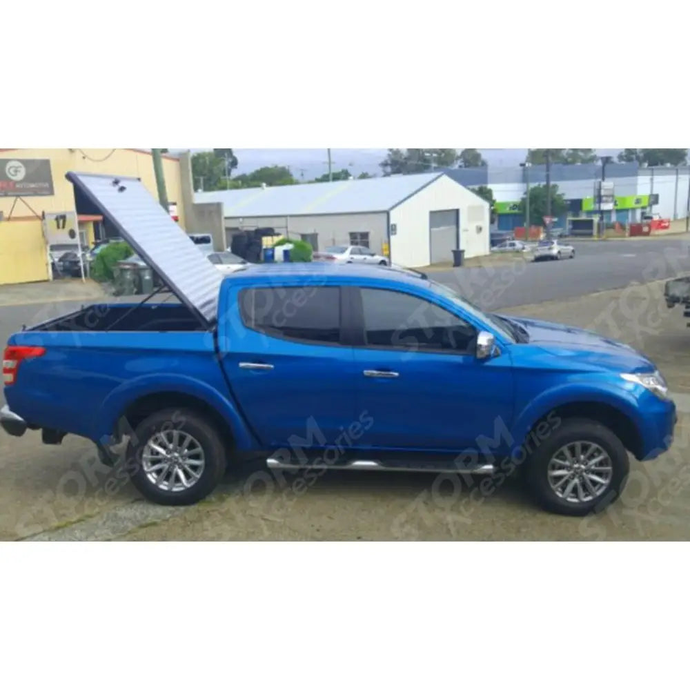 Mitsubishi L200 Series 5 - 6 - Fiat Fullback - 2015 On Aluminium Tonneau Cover - Mill Finish