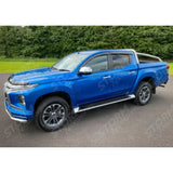 Mitsubishi L200 Series 5 - 6 - Fiat Fullback - 2015 On - Double Cab Egr Quad Wind Deflectors - External