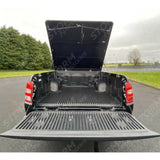 Mitsubishi L200 Series 5 - 6 - Fiat Fullback D-cab 2016 On - Egr Aluminium Tonneau Cover - Black Finish