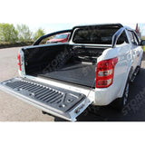 Mitsubishi L200 Series 5 Fiat Fullback - 2015 On Double Cab Load Bed Rubber Mat Black