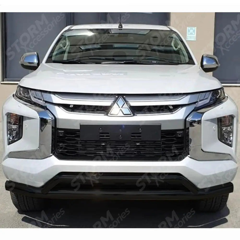 Mitsubishi L200 Series 6 2019 On - City Spoiler Bar - Double Deck - Black