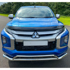 MITSUBISHI L200 SERIES 6 2019 ON – CITY SPOILER BAR - DOUBLE DECK – STAINLESS STEEL - Storm Xccessories2