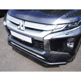Mitsubishi L200 Series 6 2019 On - City Spoiler Bar - Single Deck - Black