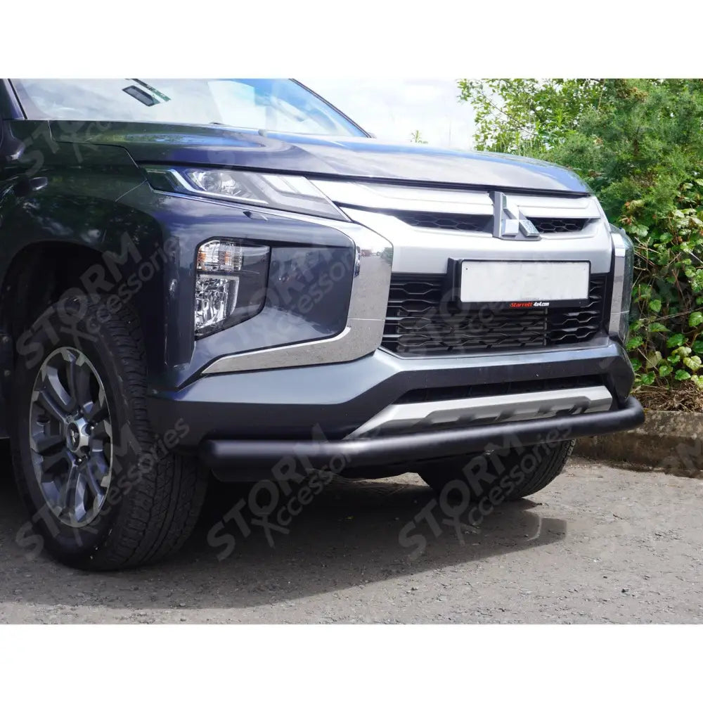 Mitsubishi L200 Series 6 2019 On - City Spoiler Bar - Single Deck - Black