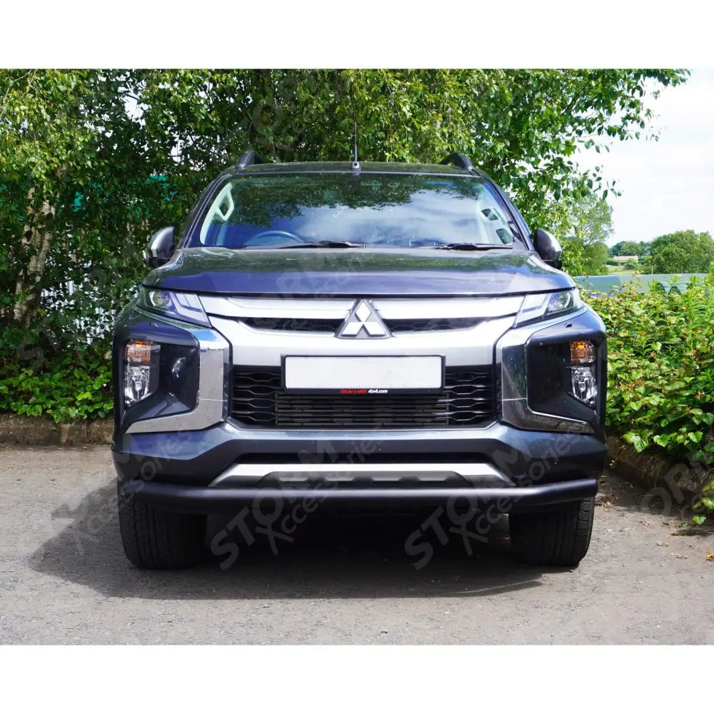 Mitsubishi L200 Series 6 2019 On - City Spoiler Bar - Single Deck - Black