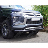 Mitsubishi L200 Series 6 2019 On - City Spoiler Bar - Single Deck - Black