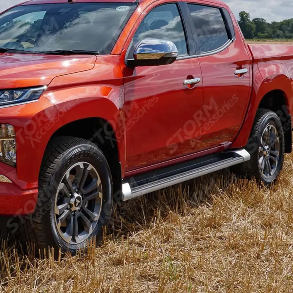 Mitsubishi L200 Series 6 2019 On Oe Style Side Steps - Running Boards - Pair