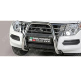 Mitsubishi Shogun - Pajero 2015 On - Misutonida High Front A-bar - 63mm - Stainless Finish