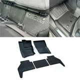 Mud Block Floor Mats Full Set For Land Rover Defender L663 110 2020 On