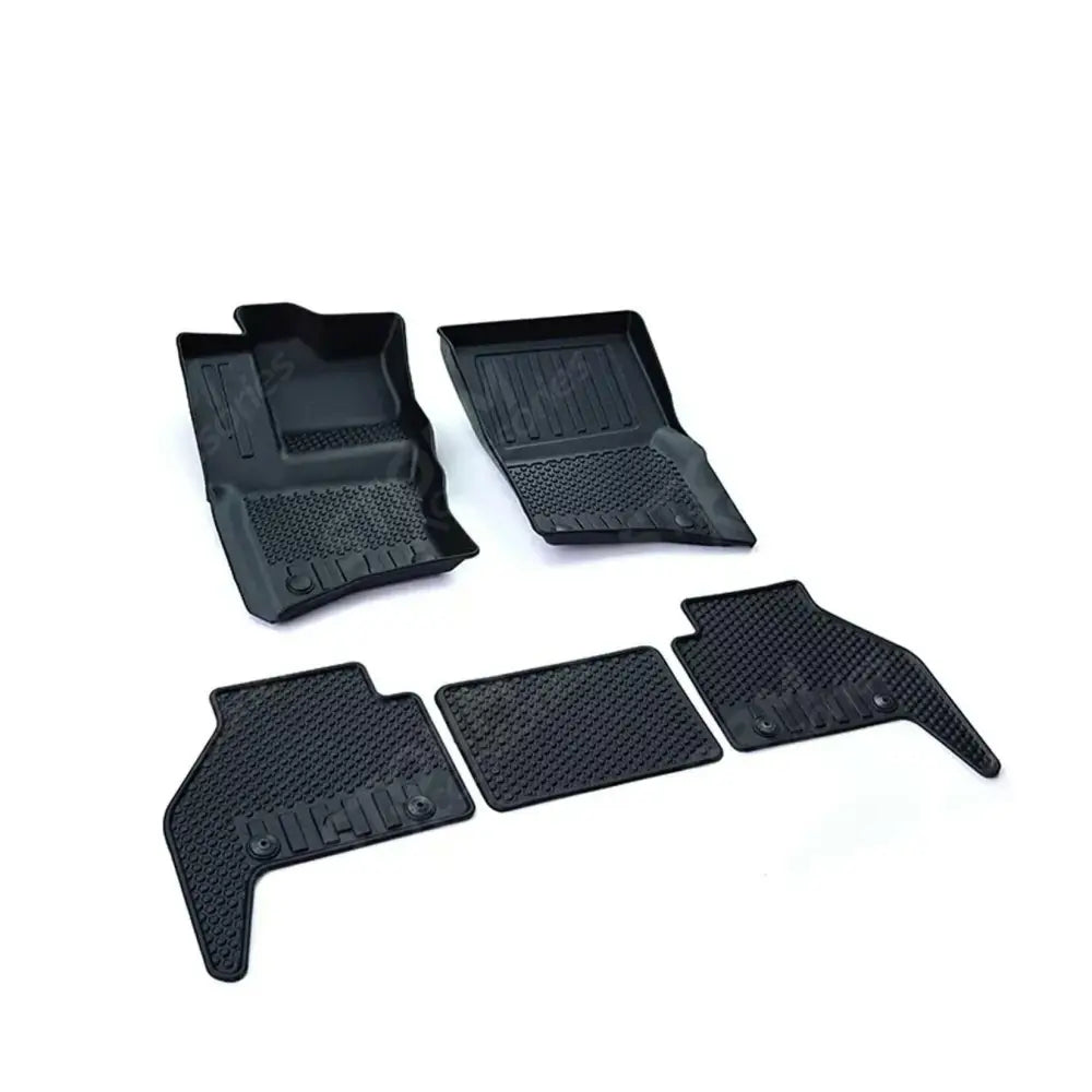 Mud Block Floor Mats Full Set For Land Rover Defender L663 110 2020 On