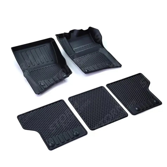 Mud Block Floor Mats Full Set For Land Rover Defender L663 90 2020 On