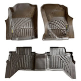 Mud Block Manual Floor Mats For Toyota Hilux 2022 - 2024