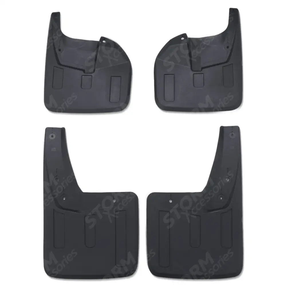 Mud Flaps 4pcs Set For Toyota Hilux Mk8 2016-2026 Double Cab