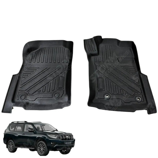 Mudblock Mats Front Set Only For Toyota Land Cruiser Lc150 3 Doors 2009 On
