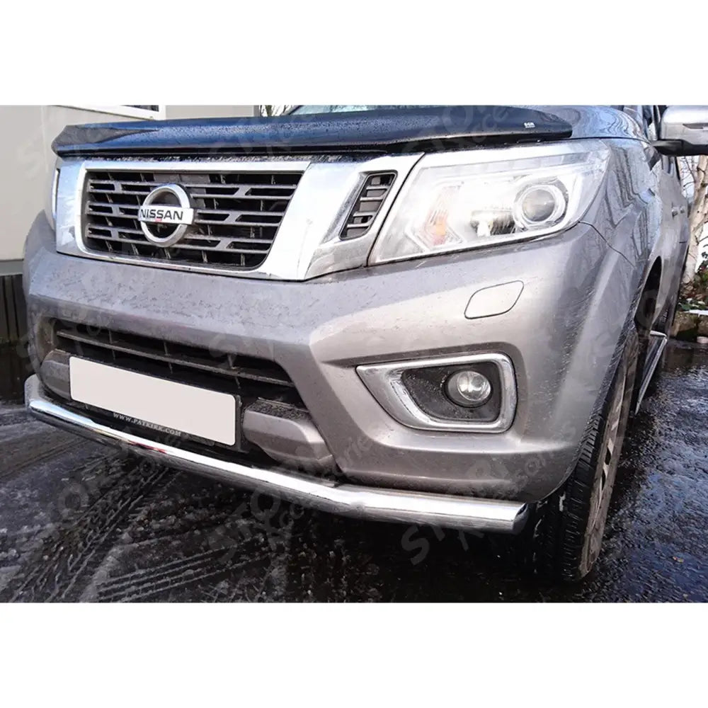 Nissan Navara Np300 2015 On - Stx Stainless Steel City Bar - Spoiler Bar - 70mm