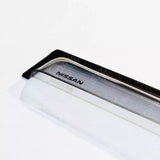 Nissan Navara Np300 - 2016 On Double Cab Egr Genuine Quad Wind Deflectors - External Fit