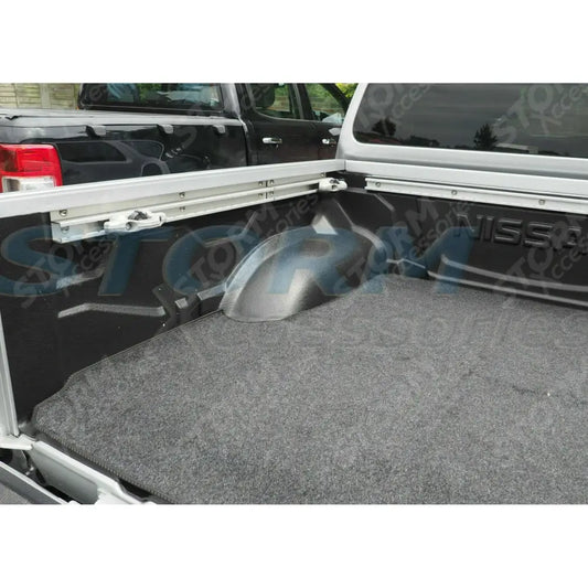 Nissan Navara Np300 2016 On Double Cab Load Bed Carpet Mat Black