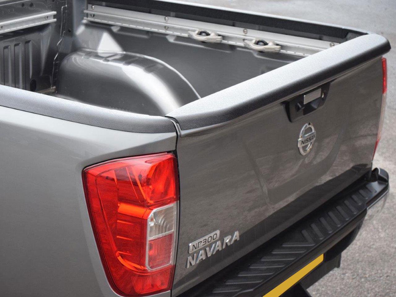 NISSAN NAVARA NP300 2016 ON - DOUBLE CAB LOAD BED RAIL CAPS - Storm Xccessories2