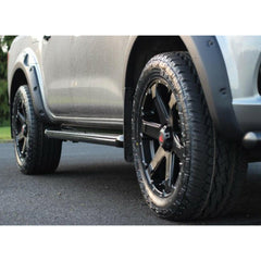 Nissan Navara Np300 2016 On - Double Cab Running Boards - Side Steps - Oe Style - Pair - Black