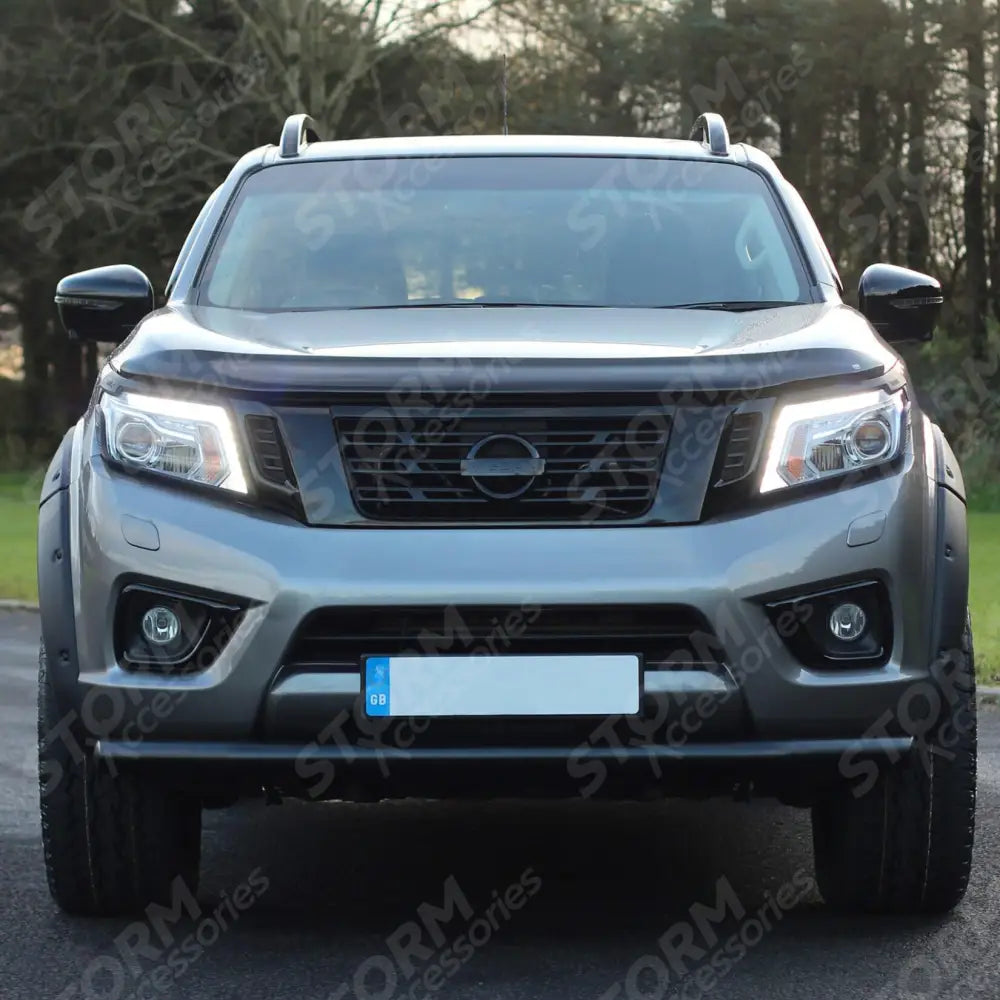 Nissan Navara Np300 2016 On - Egr Dark Smoke Bonnet Guard Protector