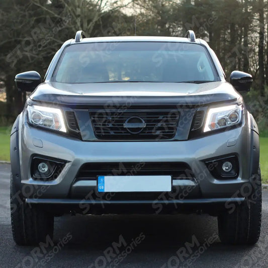 Nissan Navara Np300 2016 On - Egr Dark Smoke Bonnet Guard Protector