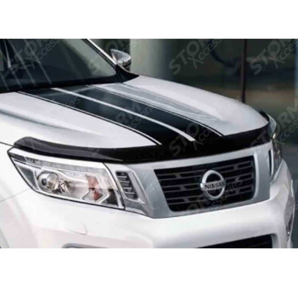 NISSAN NAVARA NP300 2016 ON GENUINE DARK SMOKE BONNET GUARD PROTECTOR