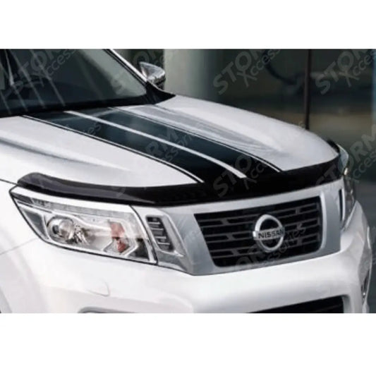 NISSAN NAVARA NP300 2016 ON GENUINE DARK SMOKE BONNET GUARD PROTECTOR