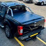 Nissan Navara Np300 2016 On - Mercedes X-class - Ridgeback Roll Top Tonneau Cover - Black