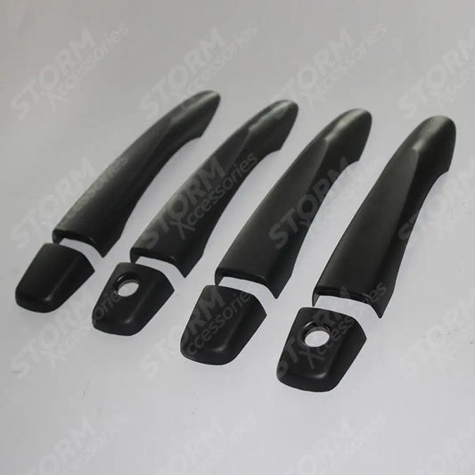 Nissan Navara Np300 2016 On - Stx Door Handle Covers - Black - Set
