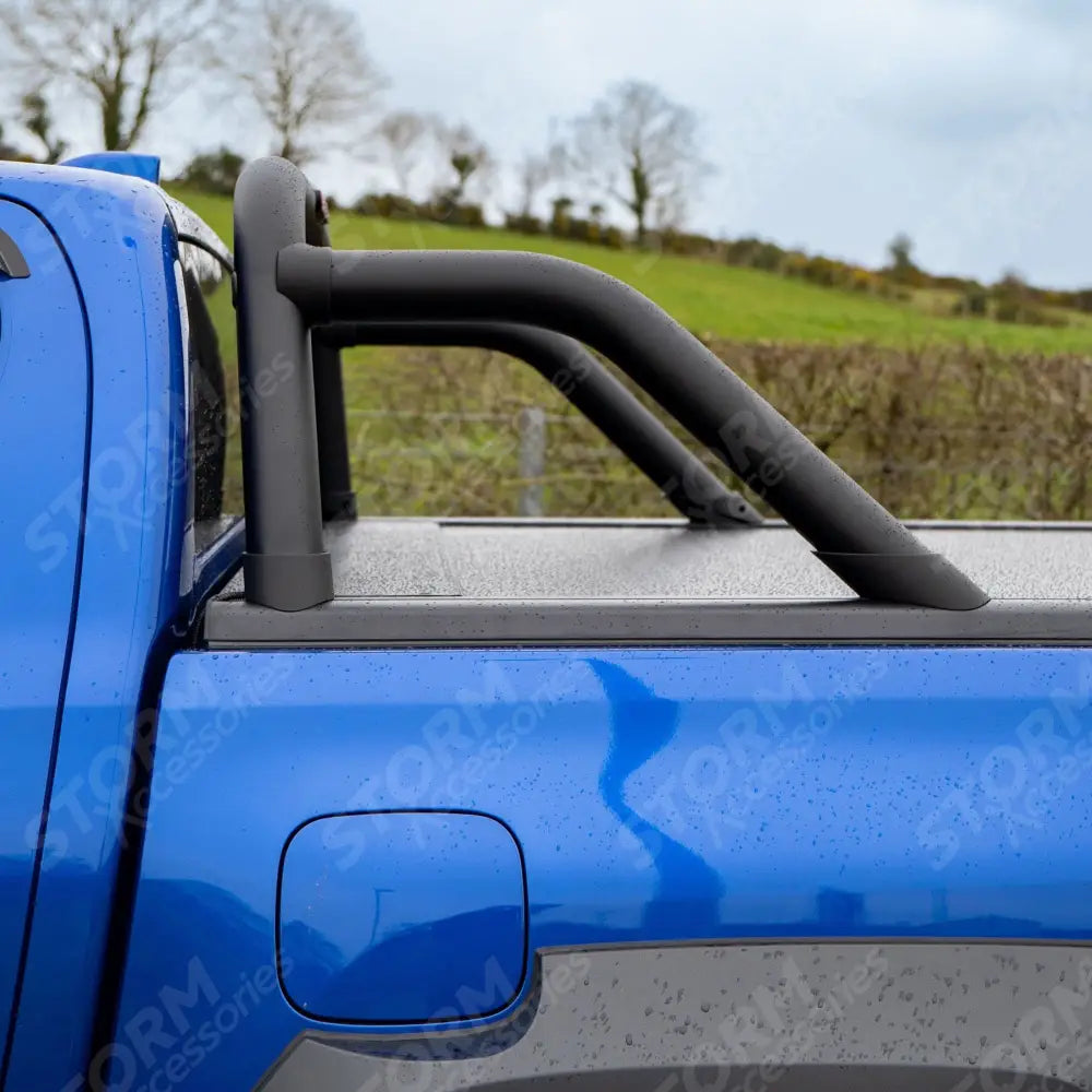 Nissan Navara Np300 / Ford Ranger / Toyota Hilux Double Cab - Ridgeback Roll Bar For Rtc In Black