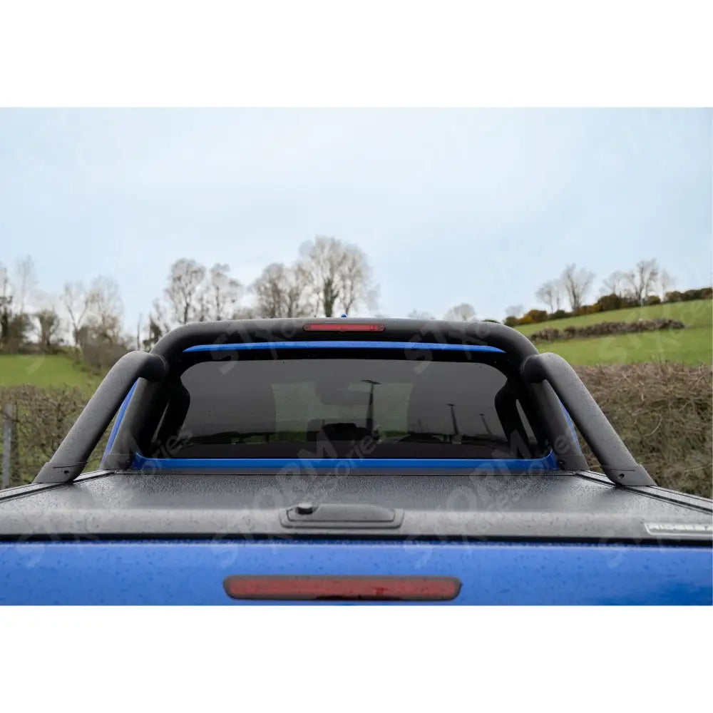 Nissan Navara Np300 / Ford Ranger / Toyota Hilux Double Cab - Ridgeback Roll Bar For Rtc In Black