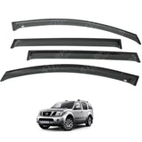 Nissan Pathfinder 2005-2014 EGR Quad Wind Deflectors - External Fit
