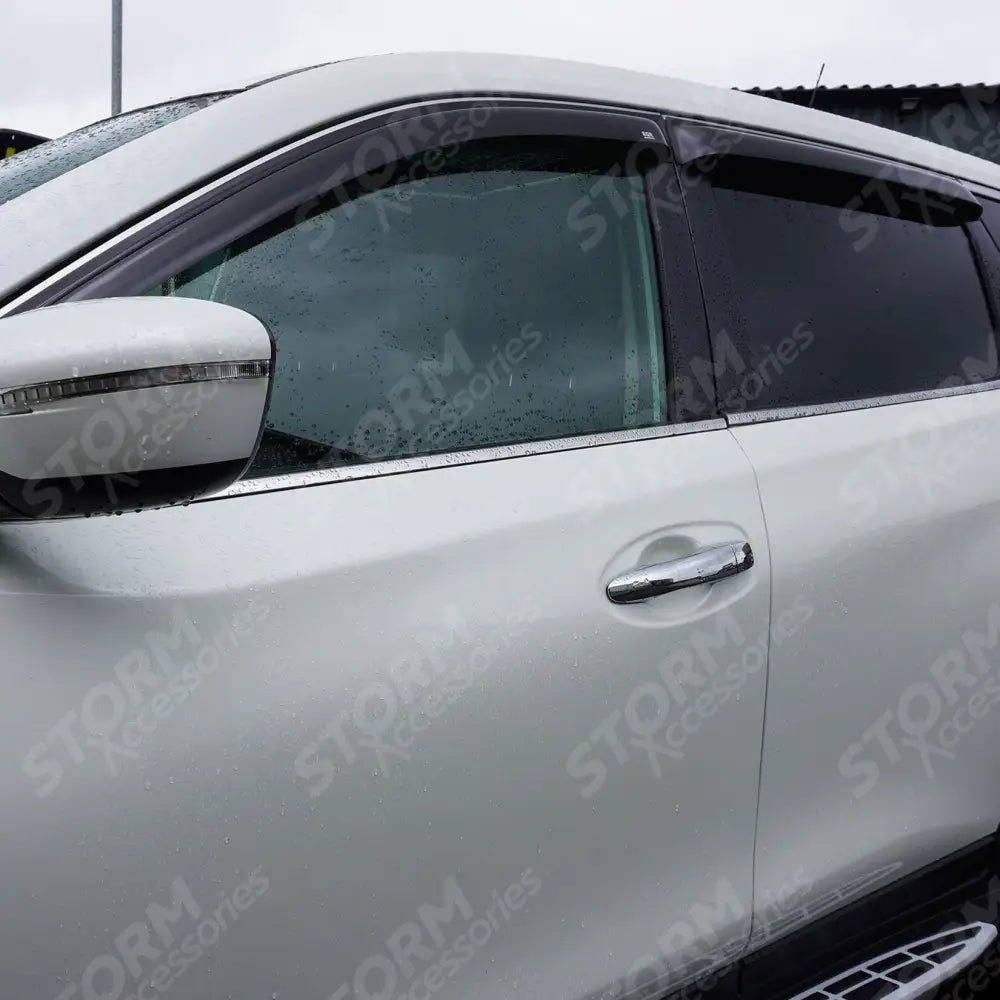 Nissan X-trail 2014 On - Egr Quad Wind Deflectors - External Fit