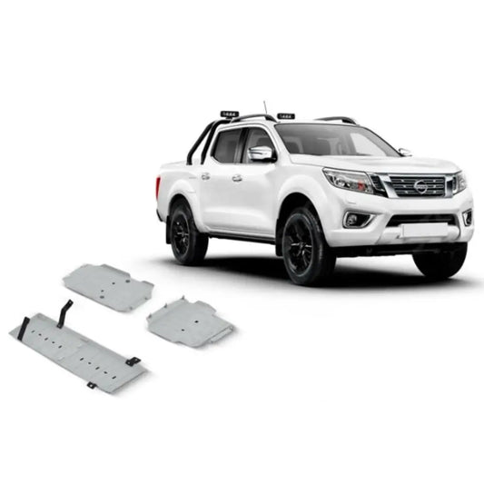 Off-road Skid Plate 4mm Aluminium Fuel Tank (Not Add Blue) 3170 For Nissan Navara Np300 2016 On