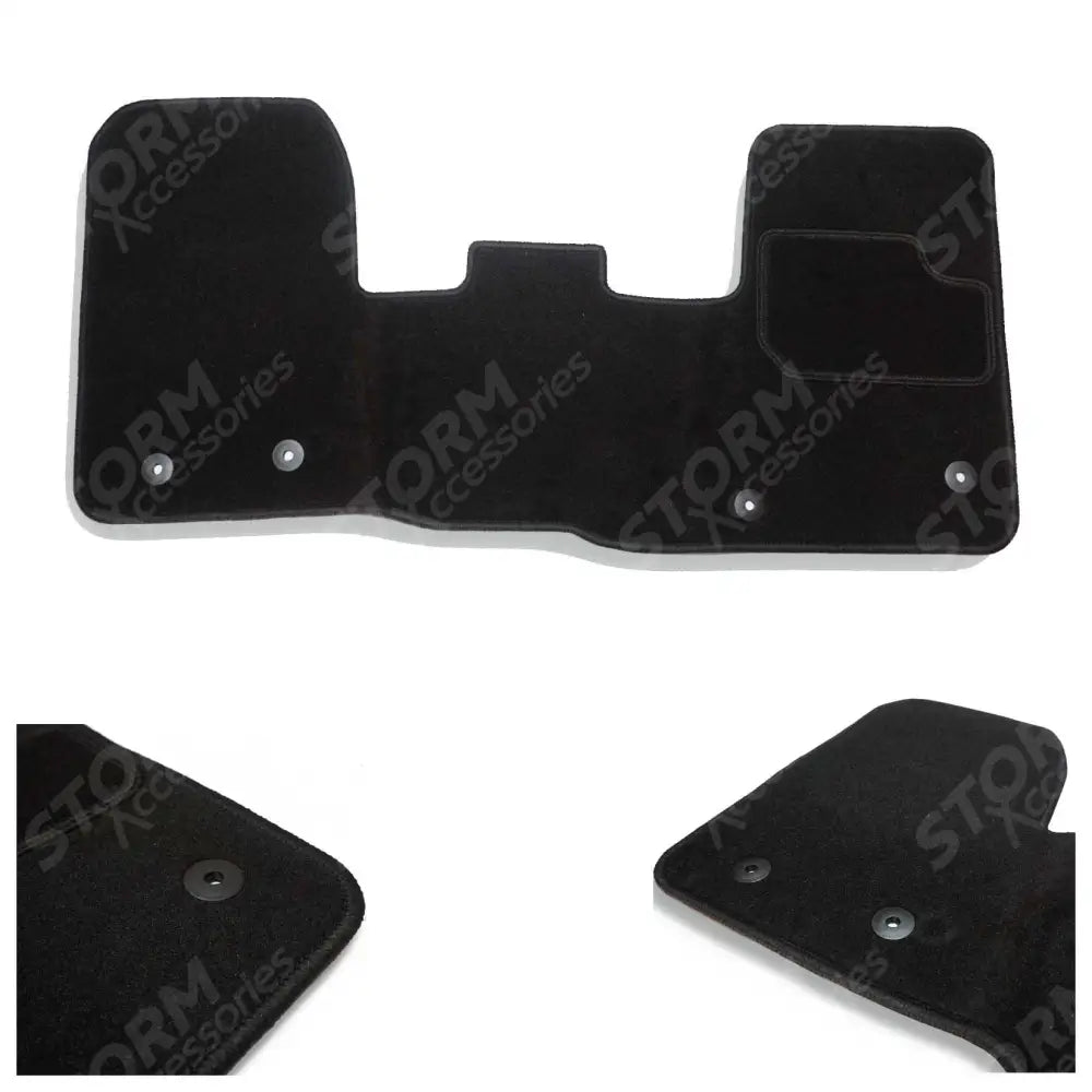 On 1pc Tailored Fit Carpet Mat In Black For Ford Transit Custom 2020 - 2024
