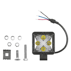 Osram Ledriving Cube Mx85-wd - Working Led Spot Light - Lightbar - 55m Vision - 85mm