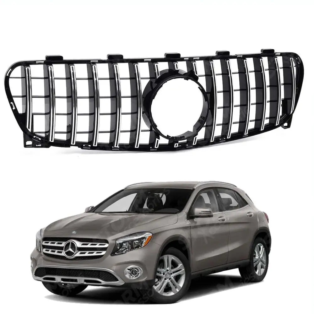 Panamericana Gt Style Upgrade Front Grille For Mercedes Gla X156 2017 On