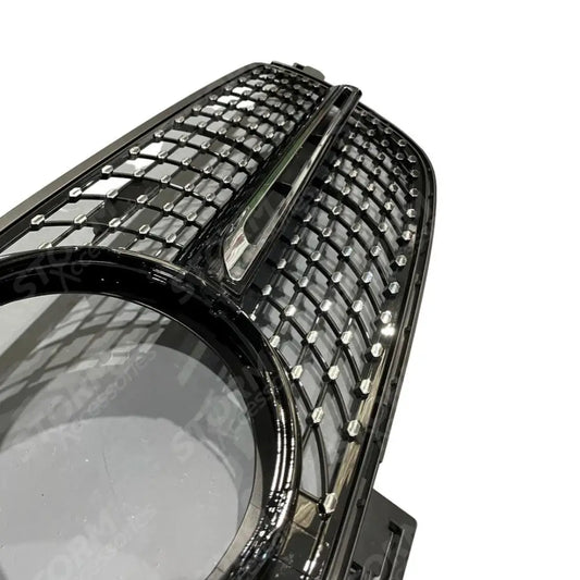 Panamericana Gt Style Upgrade Front Grille For Mercedes Gle W166 2015 -2018