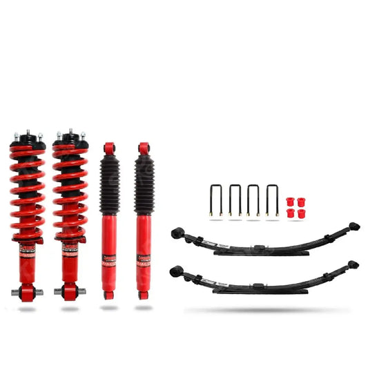 Pedders 2 Inch Extra Heavy Duty Load Carrying and Towing Kit With Assembled Foam Cell Struts For Volkswagen Amarok 2023 On 2.0 Models