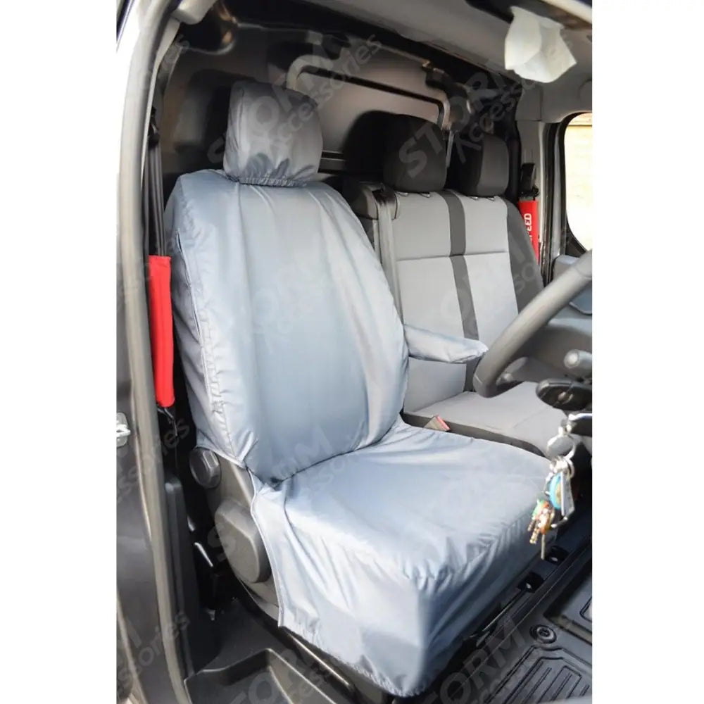 Peugeot Expert Van 2016 On Driver's Seat - Grey