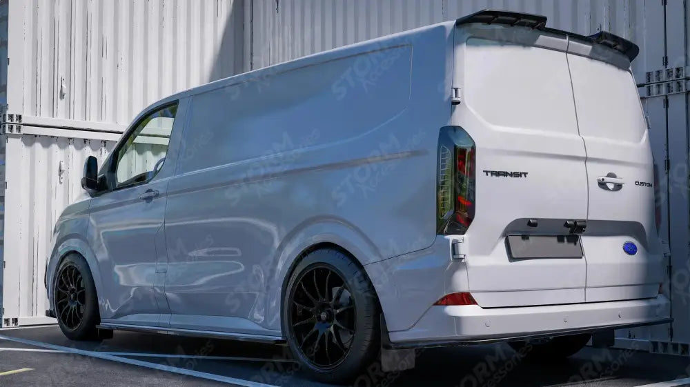 PHEV Full Low Line Aero Kit In Gloss Black For Ford Transit Custom MK2 2024 on