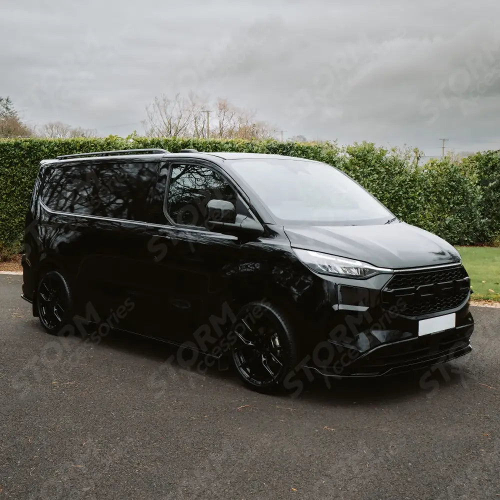 PHEV Full Low Line Aero Kit In Gloss Black For Ford Transit Custom MK2 2024 on