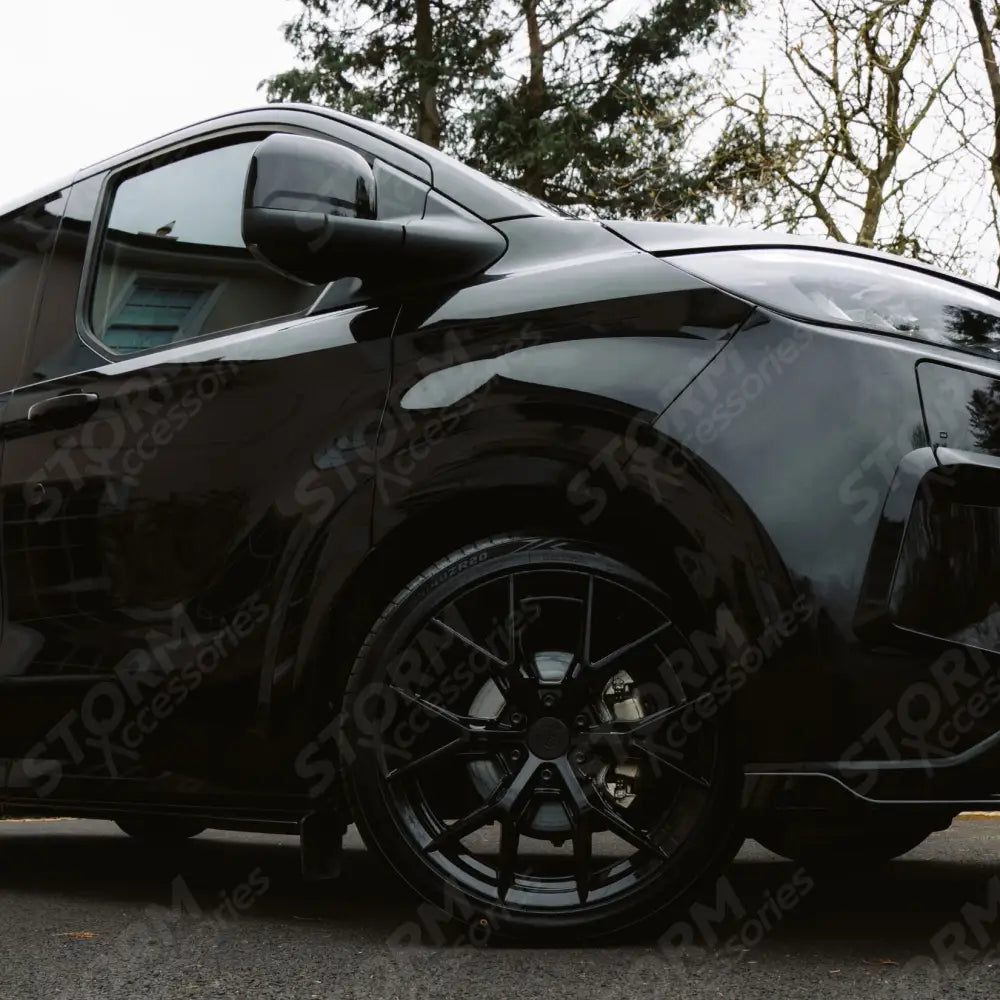 PHEV Full Low Line Aero Kit In Gloss Black For Ford Transit Custom MK2 2024 on