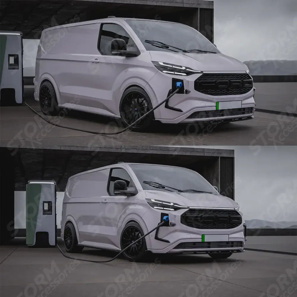 PHEV Full Low Line Aero Kit In Gloss Black For Ford Transit Custom MK2 2024 on