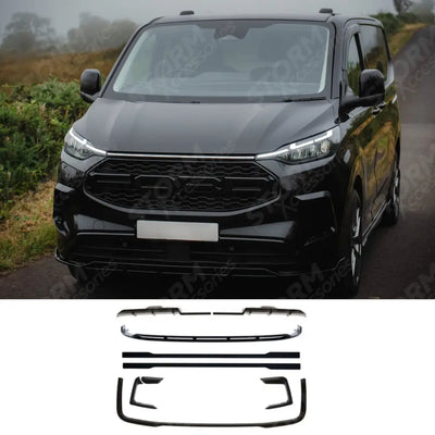 PHEV Full Low Line Aero Kit In Gloss Black For Ford Transit Custom MK2 2024 on