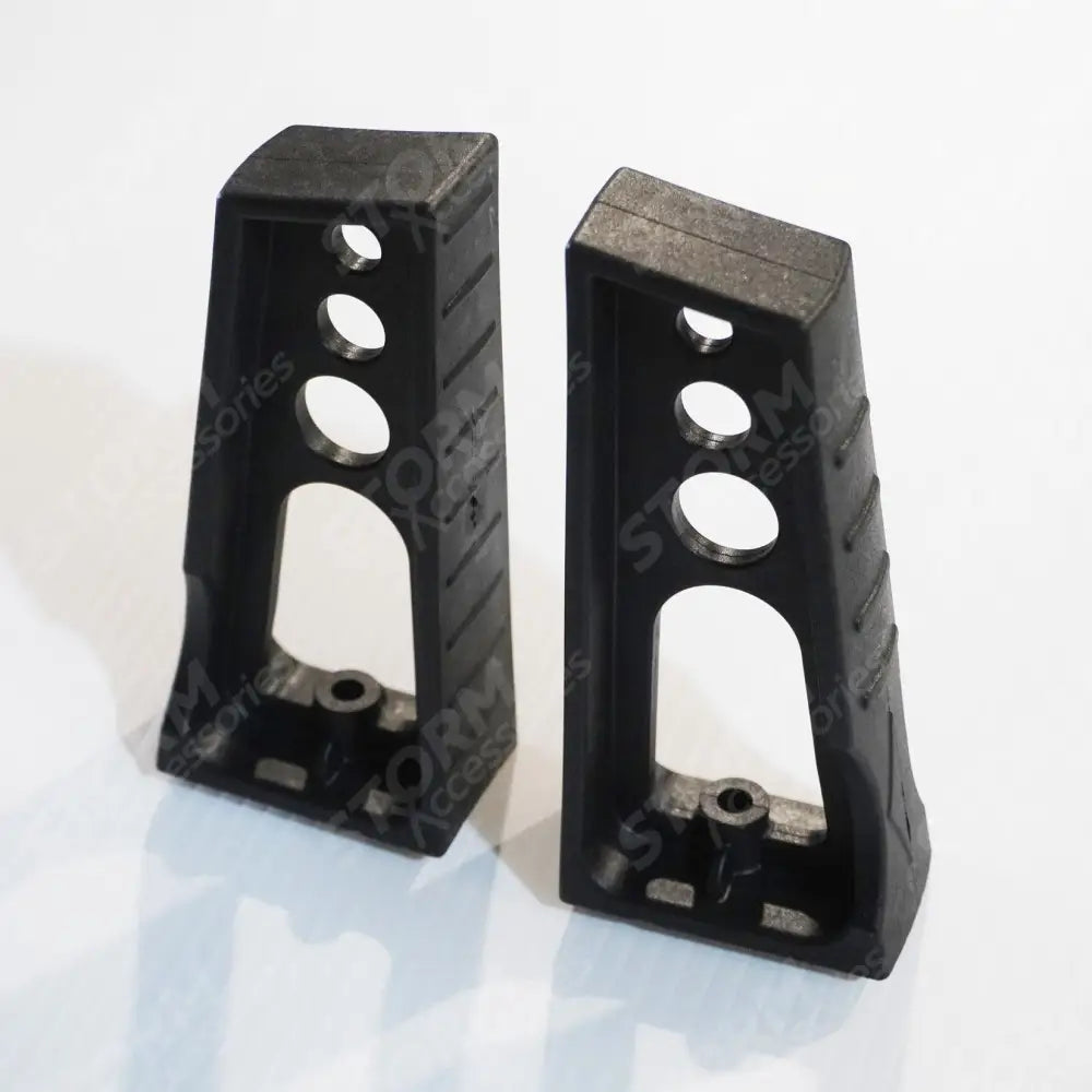 Plastic Load Stops T-track (2 Pairs) For Cross Bars Universal Fit In Black