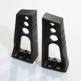 Plastic Load Stops T-track (2 Pairs) For Cross Bars Universal Fit In Black