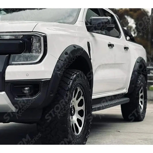 Platinum EGR Wheel Arches Smooth Bolt on Look Black For Ford Ranger T9 2023 on