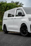 Premium Aero Kit In Gloss Black For Volkswagen Transporter T7 LWB TAILGATE 2025 on